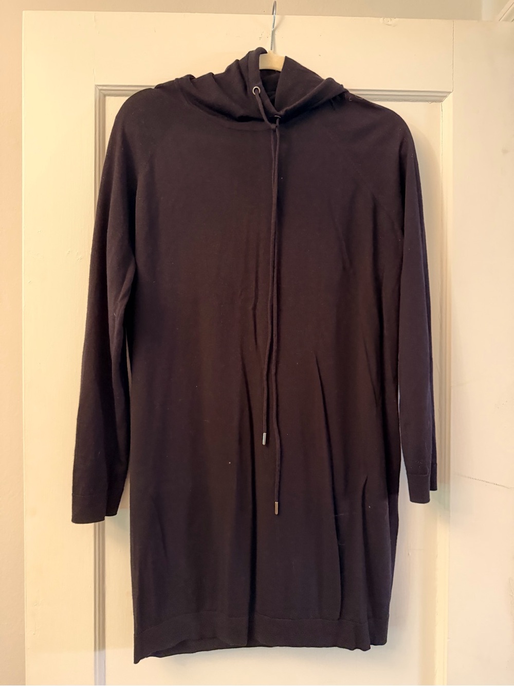 COS Women’s Navy Hooded Knit Dress
